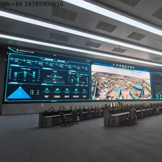 Custom Waterproof LED DisplayP6 Full-Color High-Brightness Digital Manufacturer Fixed Indoor Screen Display
