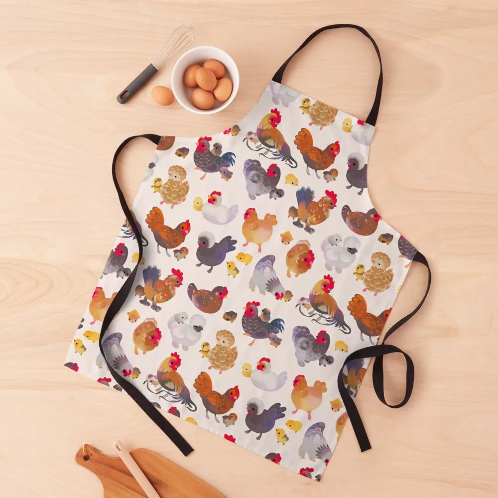 Chicken and Chick Apron halloween kitchen kitchen apron woman