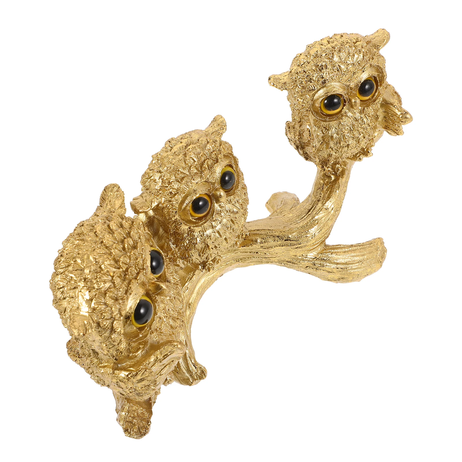 

Owl Craft Statue Desktop Decor For Home Office Car Small Owl Office Ornaments Ornament Landscape Decoration