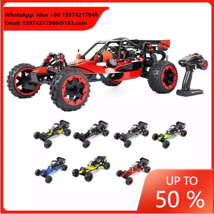 Rofun Baha 5b Rovan Baja RC Petrol Car 1/5 2.4G 80km/h 29cc Gas RC Buggy 2 Stroke Engine RTR