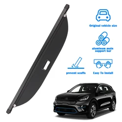 For KIA Niro telescopic luggage cover trunk safety protection curtain privacy waterproof cargo cover car accessories 2016-2021
