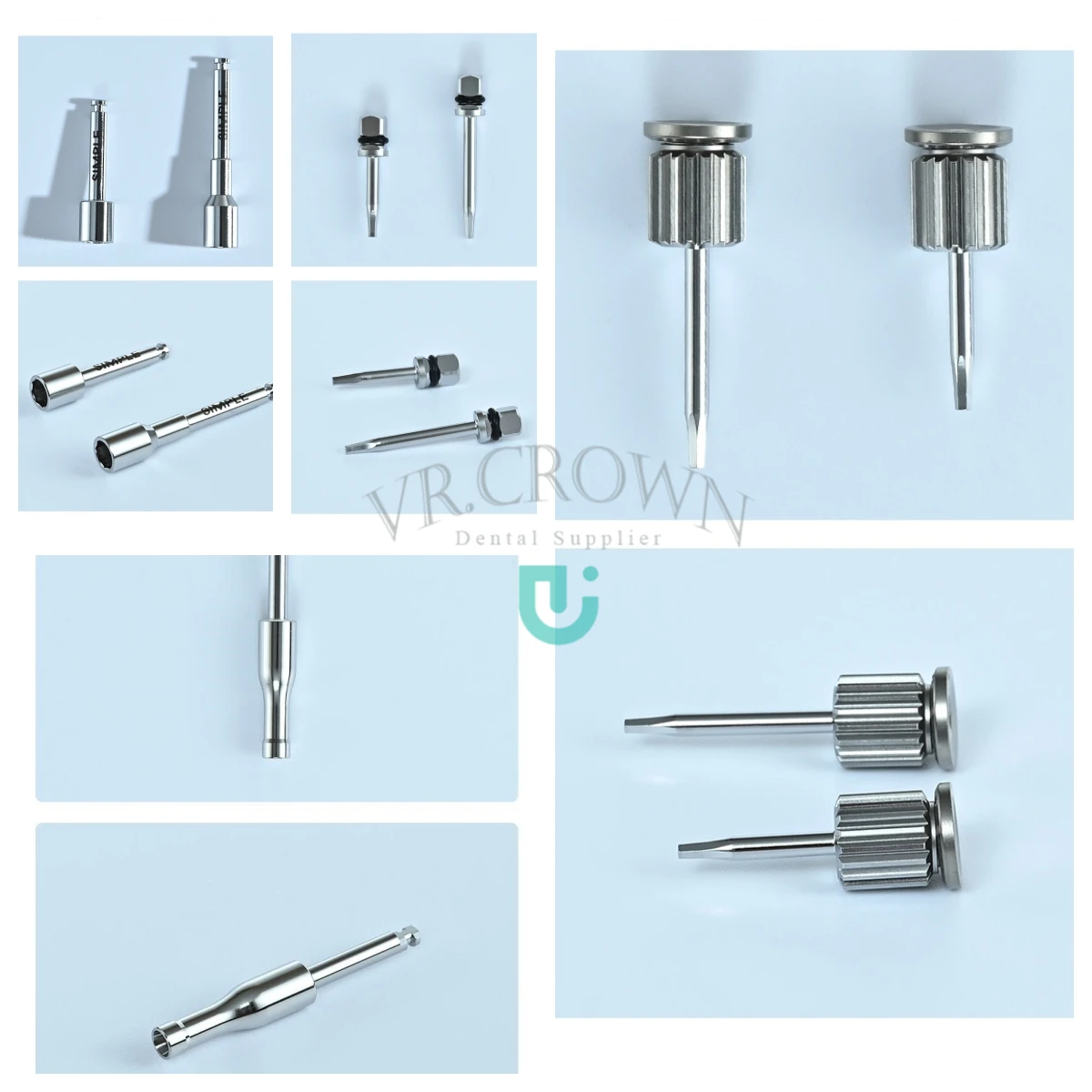 Surgical Drill Kit Tools Taper Drill Accessories Osstem Implant Essential Drills with Low Drill Temperature