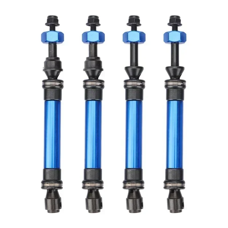 

4Pcs Metal Heavy Duty Drive Shaft CVD for 1/10 Traxxas Slash Rustler Stampede VXL 4X4 4WD RC Car Upgrade Parts