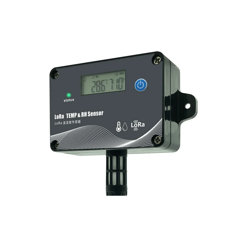 Venta calienteTag08B Sensor de humedad LoRa de largo alcance de 5 km Sensor de humedad inteligente