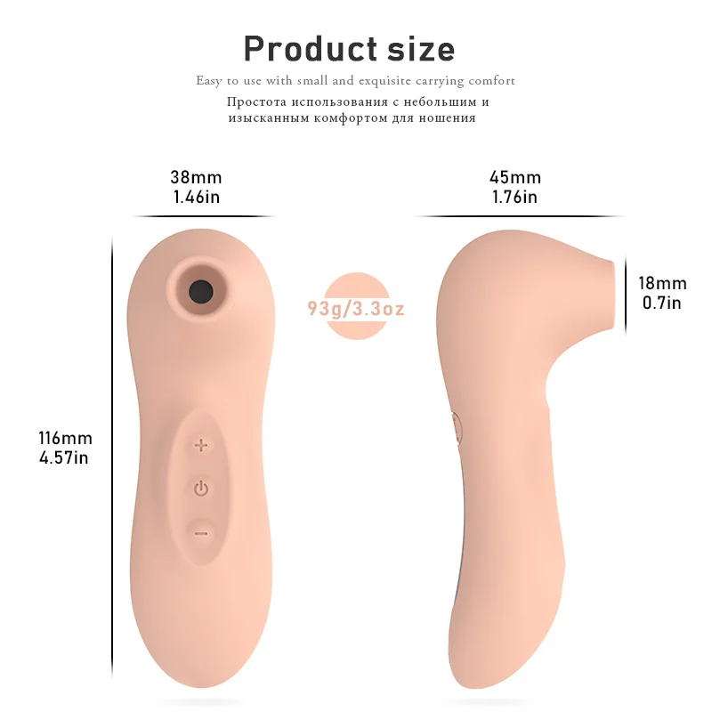 Sucking Vibrator Female G Spot  Clitoris Nippele Stimulator Vagina Massager Female Vacuum Suction Masturbator Sex Toy for Women