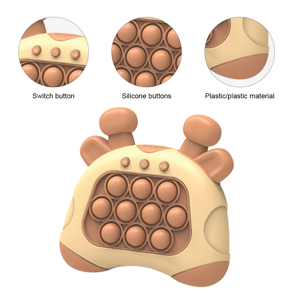 لعبة البوب الإلكترونية الخفيفة تململ لعبة دفع سريع المنبثقة تململ فقاعة مكافحة الإجهاد اللعب فيجيت الضغط للكبار الاطفال هدية