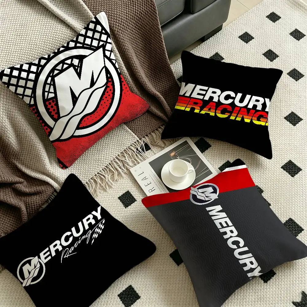 Mercury Racing Car Maple Design Cushion Cover Happy Autumn Harvest decor Holiday Decorati Pillow Cover