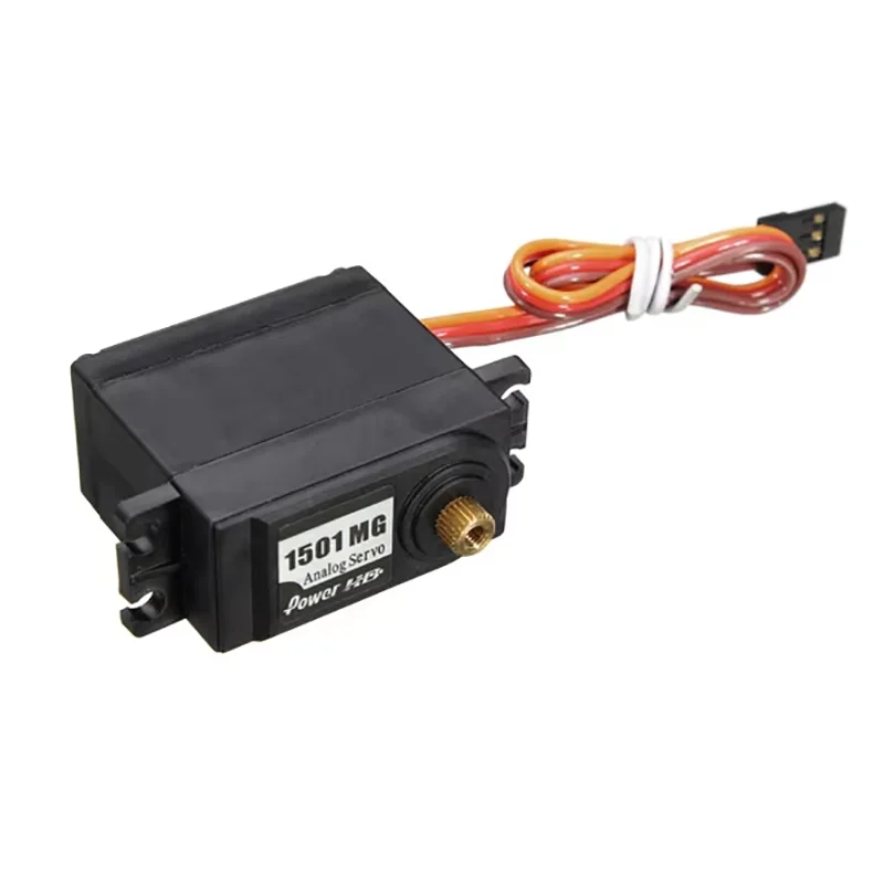 RC Servo Power HD 1501MG Standard Servo 17kg High Torque Metal Gear Analog Servo for RC Fixed Wing Airplane RC Car Robot Arm
