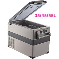 VEVOR 35L/45L/55L Car Fridge Freezer, Portable Compressor Cooler for Vehicles, Travel, Outdoor & Home Use