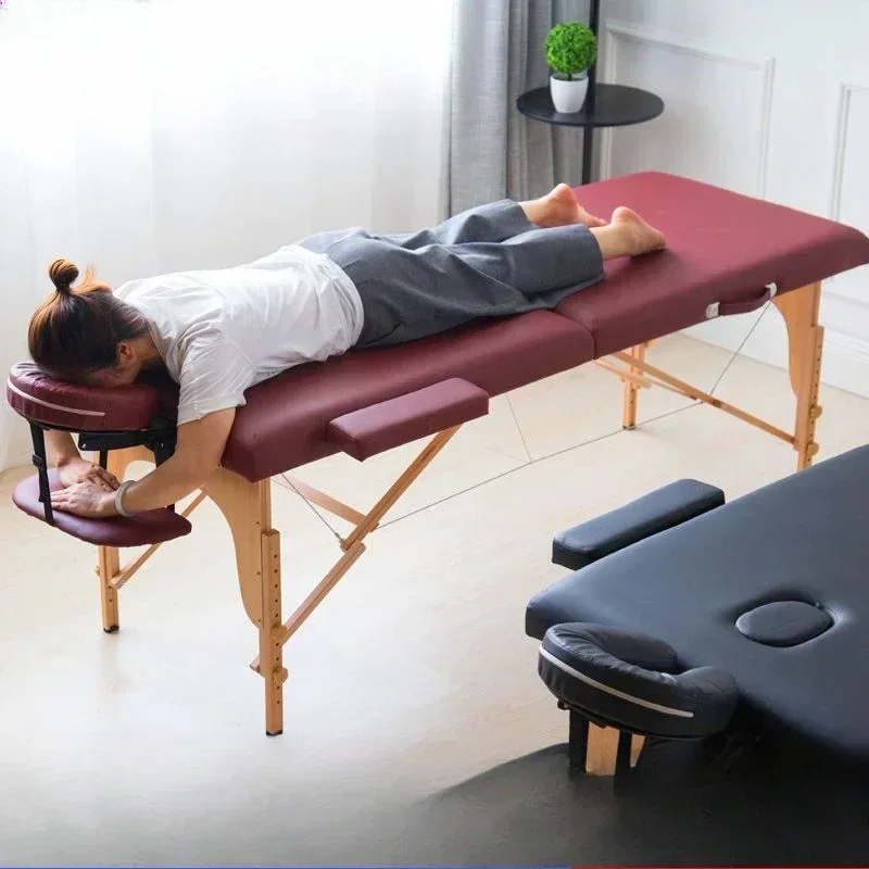 

Multifunctional Beauty Bed Folding Portable Home Massage Moxibustion Physiotherapy Portable Tattoo Bed Portable Massage Table