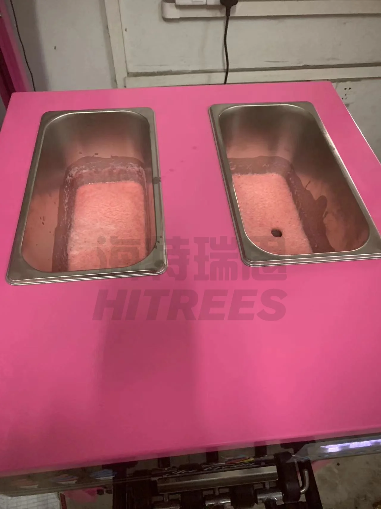 Máquina de helado casero suave de alta venta, nuevo diseño, para máquina de helado de 3 sabores de 25L/H, fácil de aprender y operar