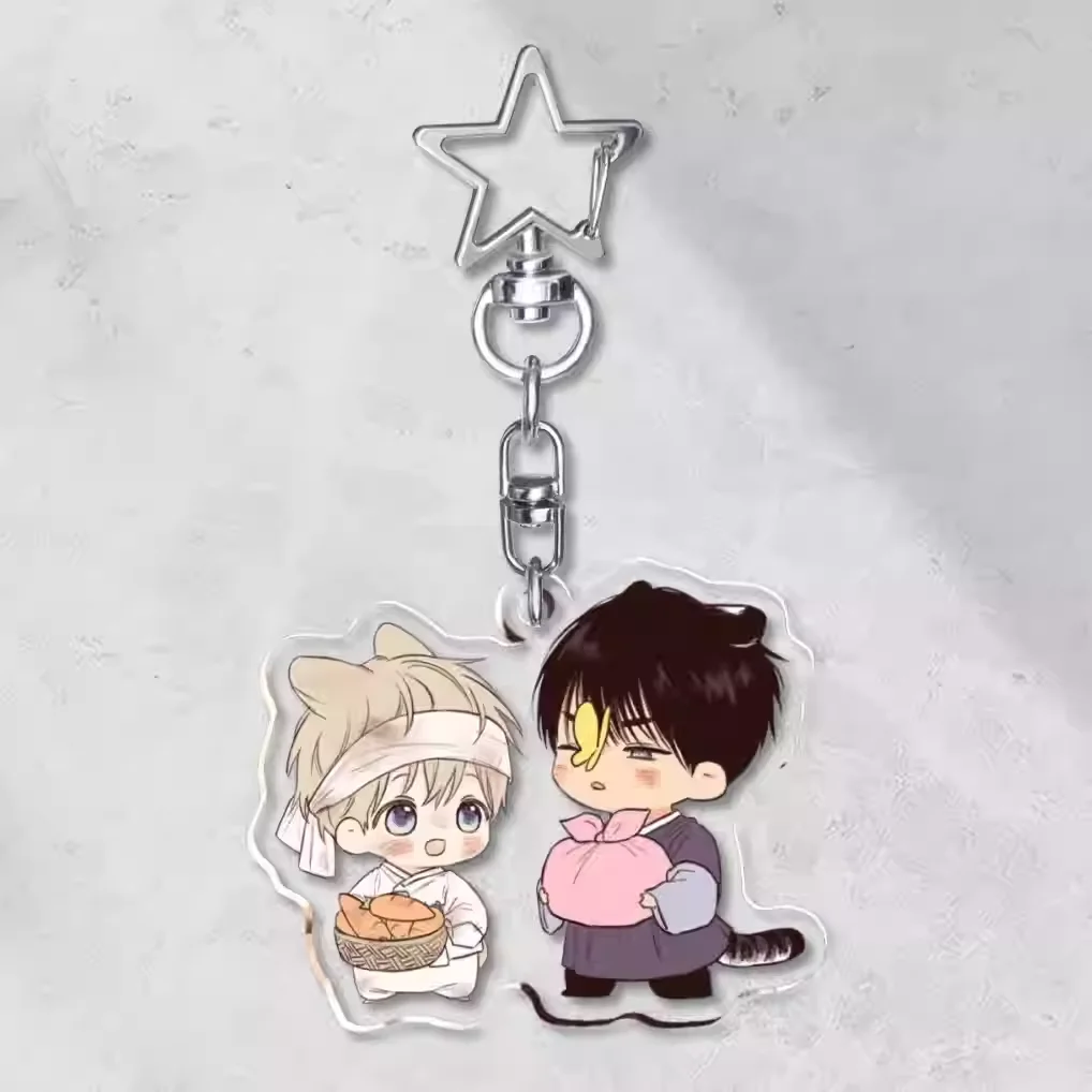 

[Not Official Authentic] 2024 New Korean Manhwa No Love Zone 5cm Keychain