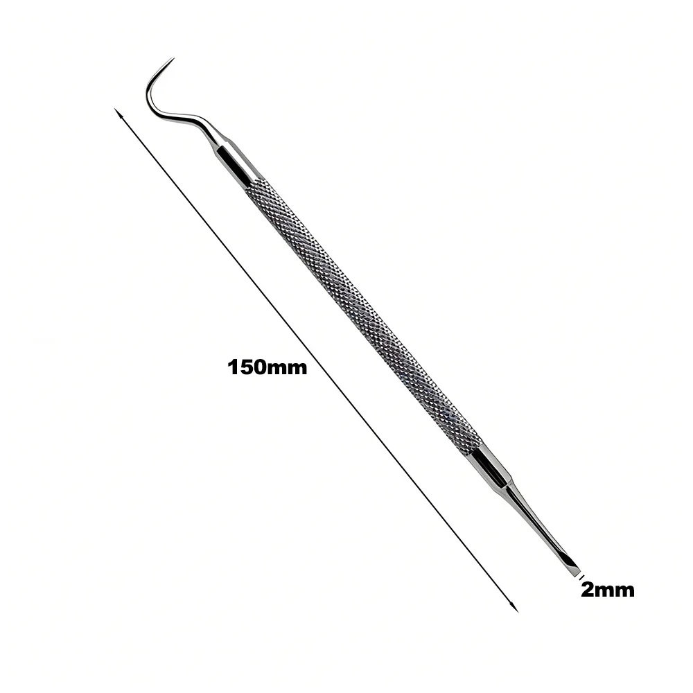 15cm Stainless Steel Orthodontic Tool Double Head, Open Self Ligating Brackets, Dental Care Instrument