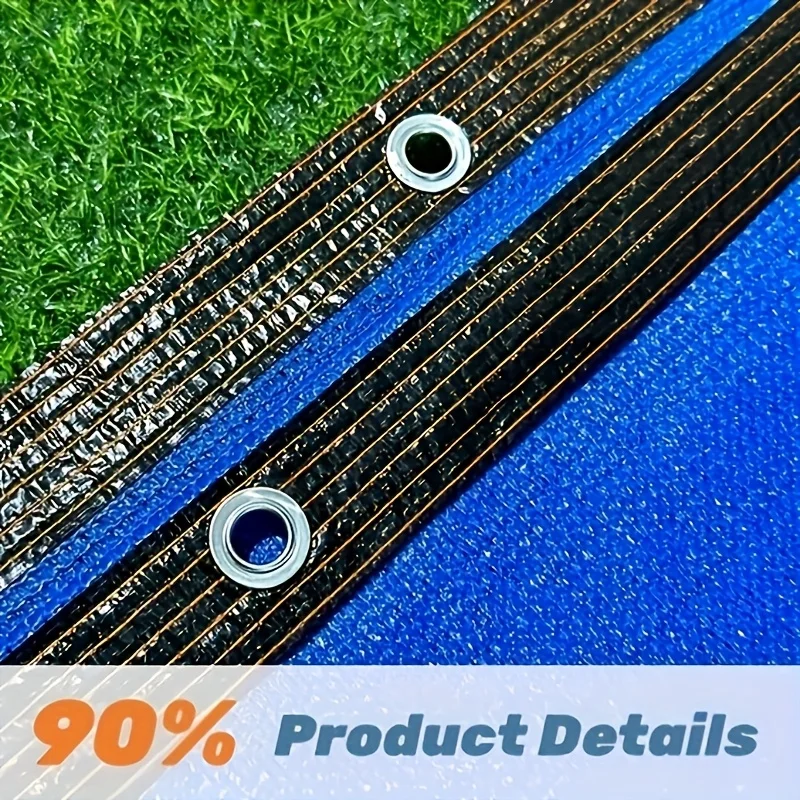 

Садовый навес-сетка для защиты от солнца из высокоплотного полиэтилена, прочный материал, оснащен профессиональной медной пряжкой.