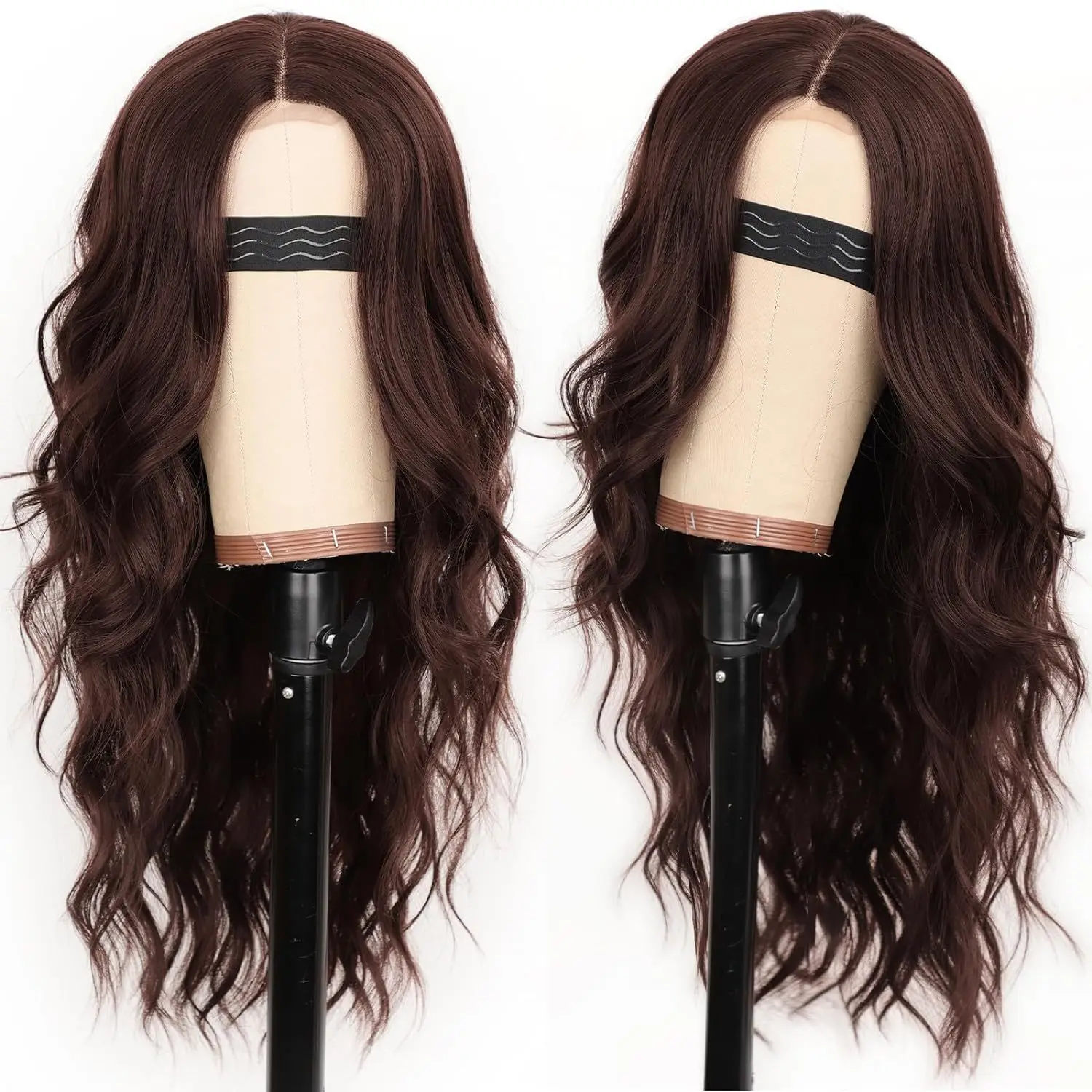 Middle T Part Body Wave Human Hair Wig With Lace for Black Women 3x1 Lace Wigs 200 Density Brazilian 26 Inch Wigs on Sale