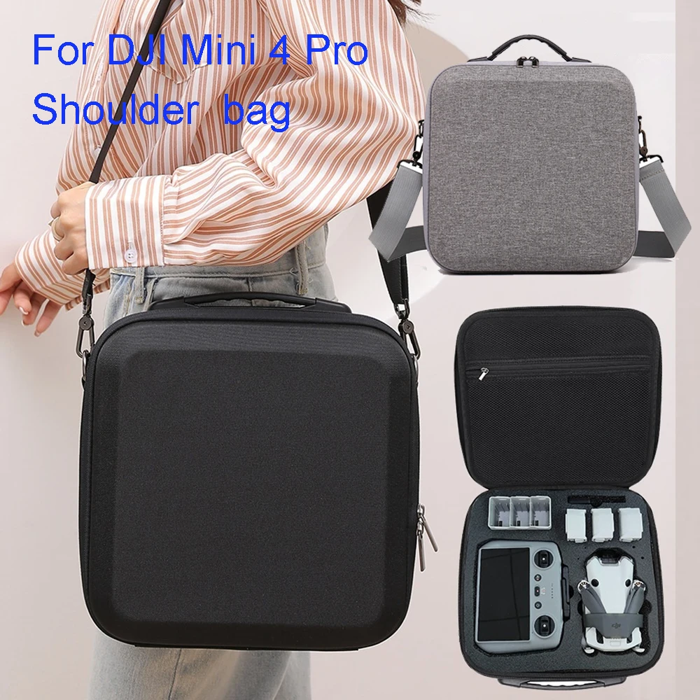 

For DJI Mini 4 Pro Diagonal Bag Drone Remote Control Accessories Storage Case For DJI Mini 4 Pro Case Portable Handbag