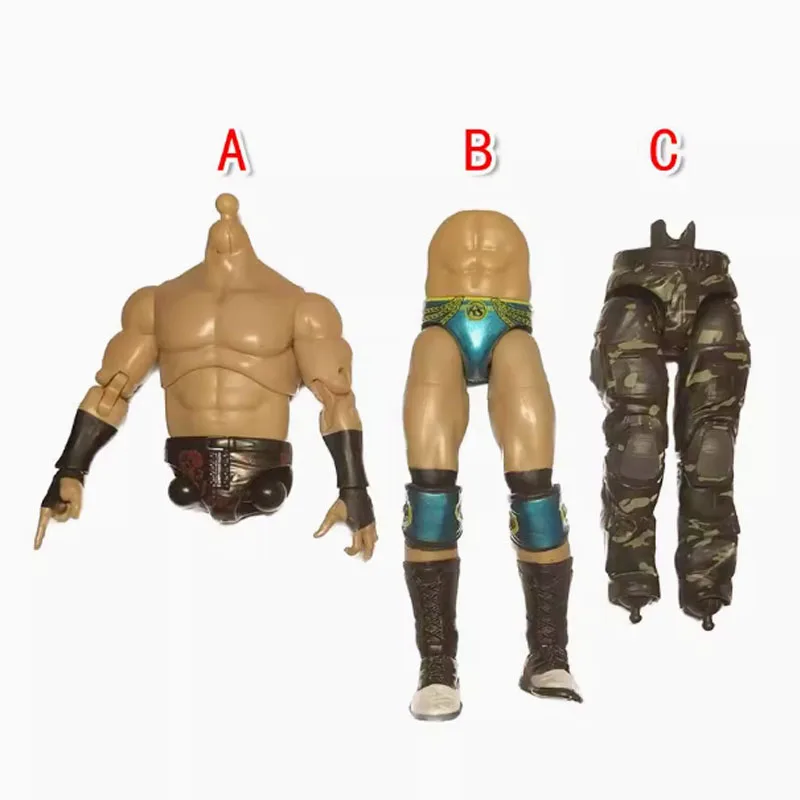 Wrestler Figures DIY Body Parts Joints Assembly Assembly Classic Collectibles Toy Models