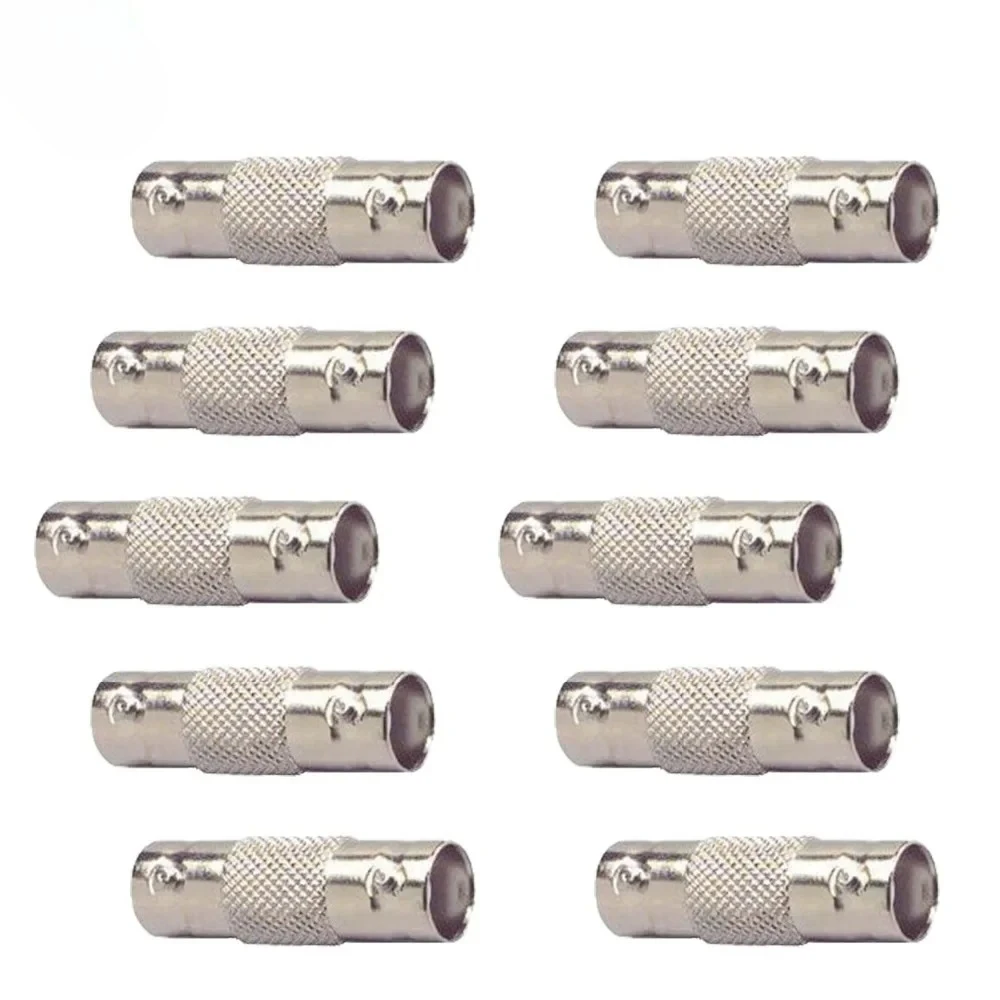 ESCAM 10pcs BNC Female To Female Inline Coupler Coax BNC Connector Extender For CCTV Camera Security Video Surveillance System