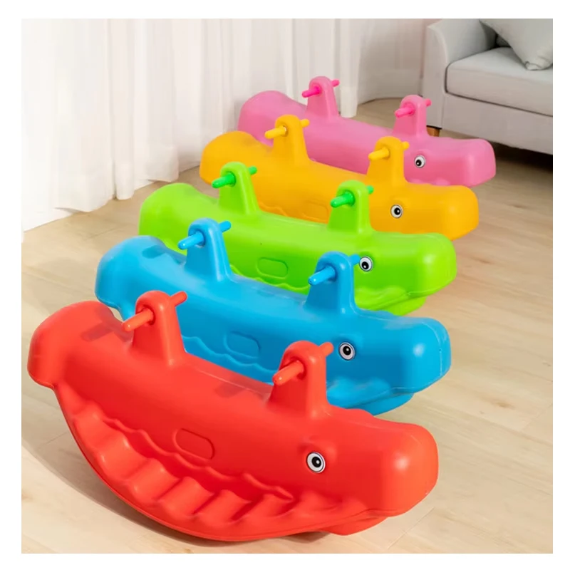 

Красочные детские игрушки для детского сада: качалки и качели для развития координации движений (акция)