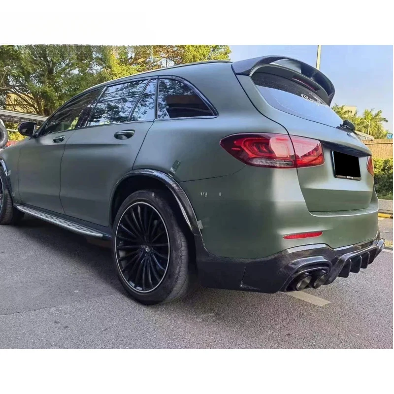 High Quality Upgrd Redened Carbon Fiber Suitle , GLC Front Lip, Rear Diffuser, And Wheel Arch.