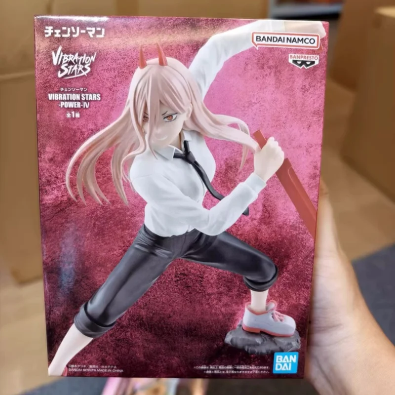 جديد الأصلي Banpresto الاهتزاز نجوم بالمنشار رجل الطاقة 2 أنماط شخصيات كرتونية نموذج سطح المكتب حلية اللعب هدية عيد ميلاد