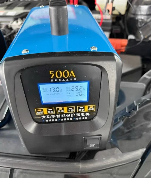 

Умное автоматическое зарядное устройство для тяжелых условий эксплуатации из чистой меди 12 В 24 В для ремонта автомобилей, грузовиков