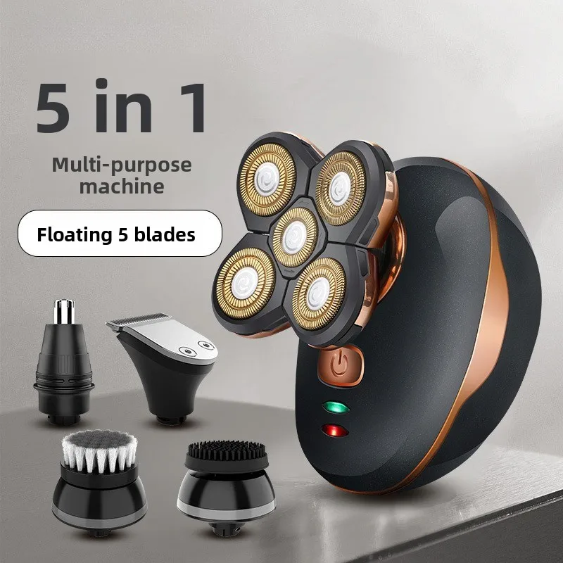 

Электрическая бритвенная головка, бритвенная головка, перезаряжаемая водонепроницаемая головка с пятью ножами