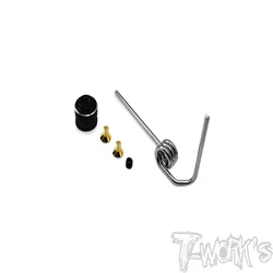 Original T works TO-277-K Pipe Mount Set ( For Kyosho MP9/MP10/GT2/GT3 ) Rc part
