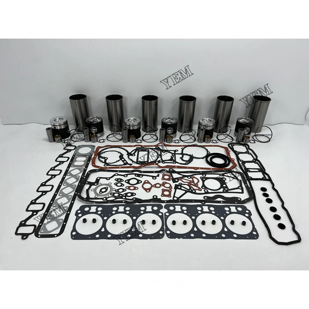 

New DE12T Overhaul Kit With Gasket Set For Doosan Excavator Forlift Engine.