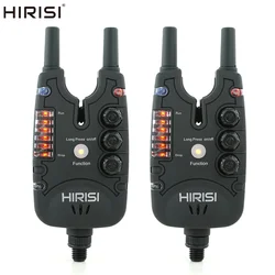 Hirisi-Carp pesca mordida alarmes, luz LED, Volume ajustável, Tom, sensibilidade, pesca mordida indicadores, B150