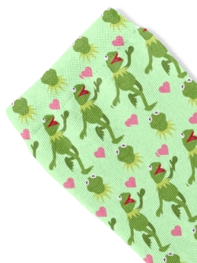 Kermit the frog Pattern Socks Stockings man halloween Socks Female Men's