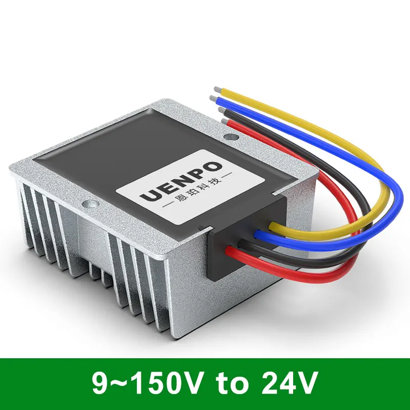 Isolation 9V-36V to 24V converter 24V/12V to 24V voltage regulator boost module 36V 48V 60V 72V 96V 120V to 24V voltage regulato