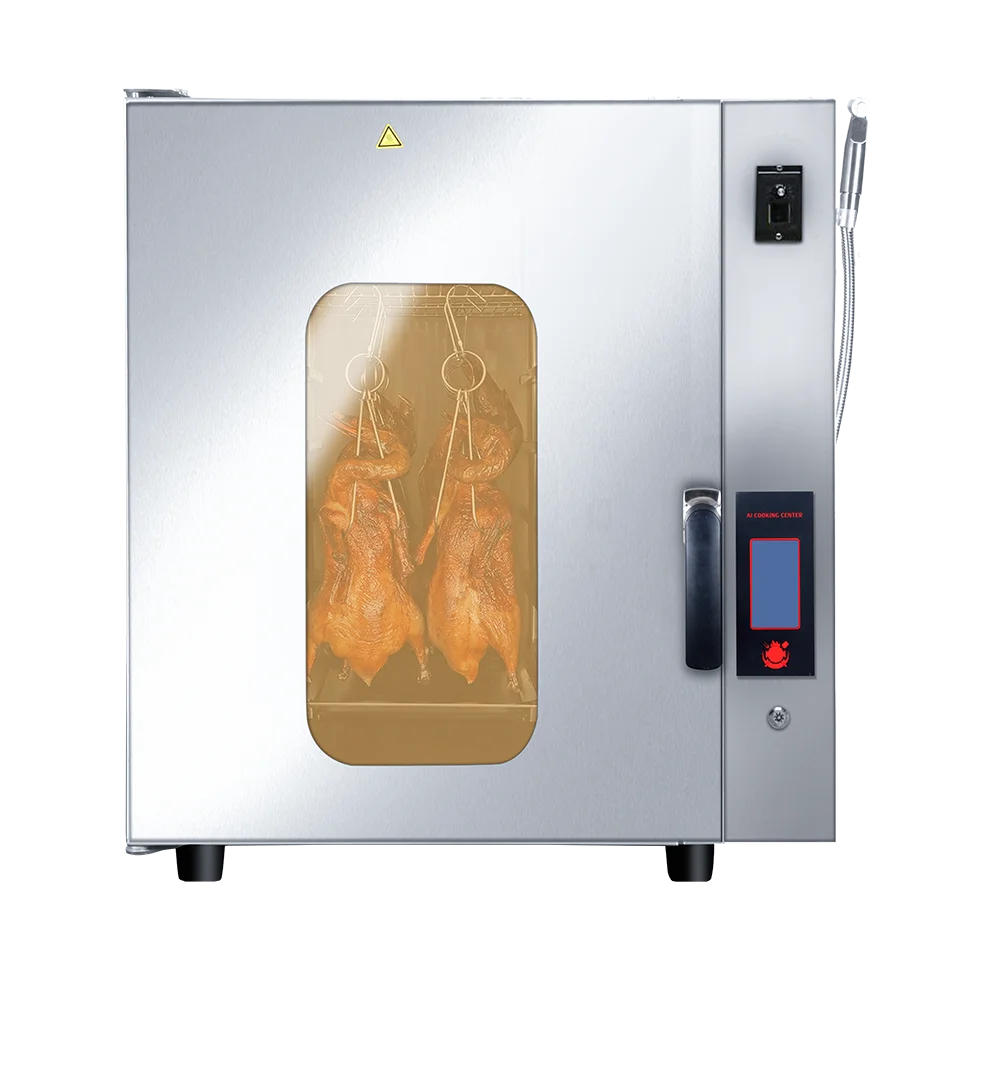T*& Fast Roast Meat Oven Commercial 360 Rotating Roast Duck Roaster Oven for Restaurant Cantonese Roast Goose Chicken
