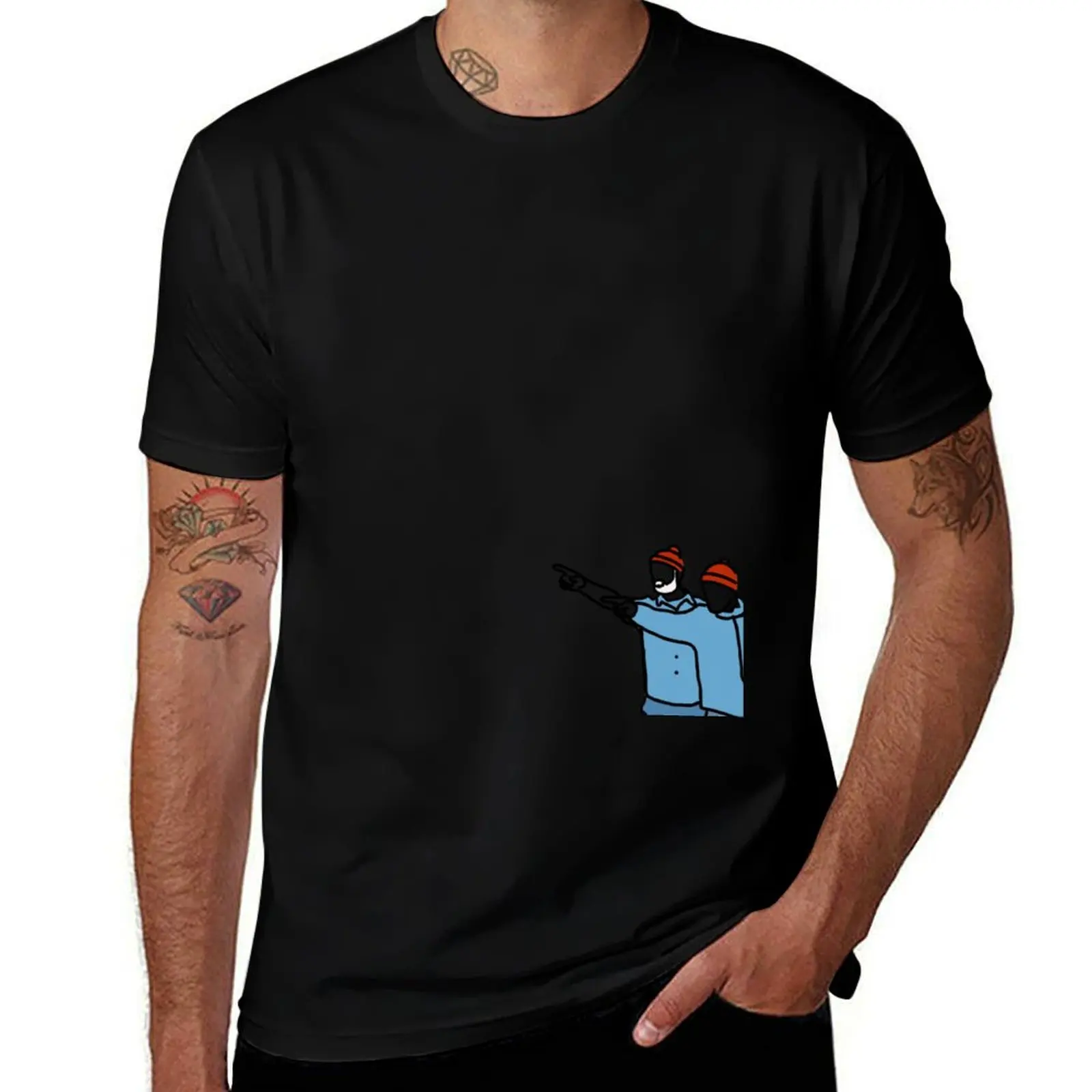 

The Life Aquatic with Steve Zissou T-Shirt t shirts for man slim fit man t shirt cotton high quality T-Shirt