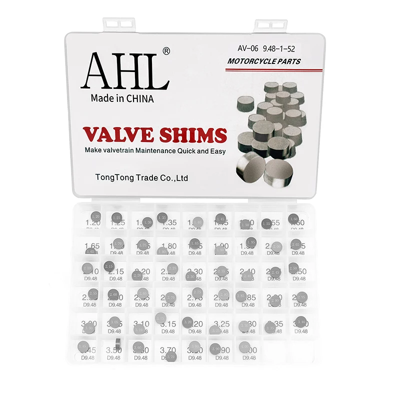AHL 9.48 mm Valve Adjustment Shims Valve Pad Shims Hotcam For YAMAHA TTR250 TTR 250 TT-R 250 Washer Kits Motorcycle Engine Part