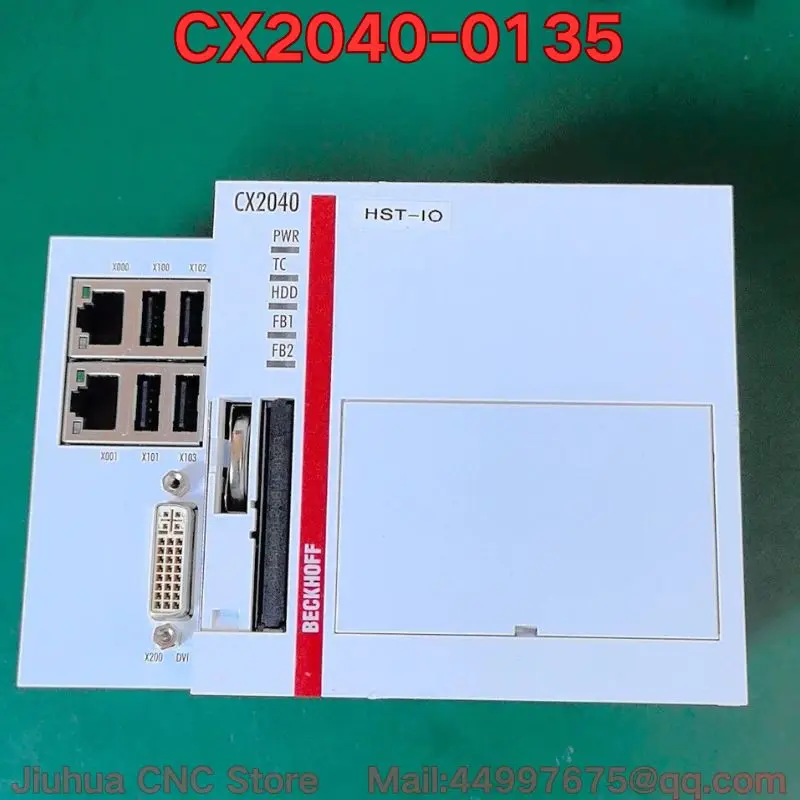 

Second-hand CX2040-0135 PLC host function test is normal
