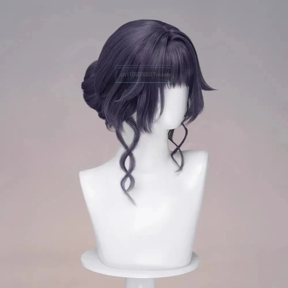 Anime la flor fragante flores con dignidad Waguri Kaoruko Cosplay peluca Lolita púrpura resistente al calor peluca sintética Halloween