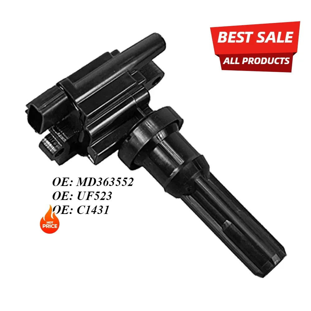 1/4pcs MD363552 High Quality Ignition Coil for Mitsubishi Lancer EVO 4 5 6 7 8 9 2.0L Turbo 4G63   UF523  C1431