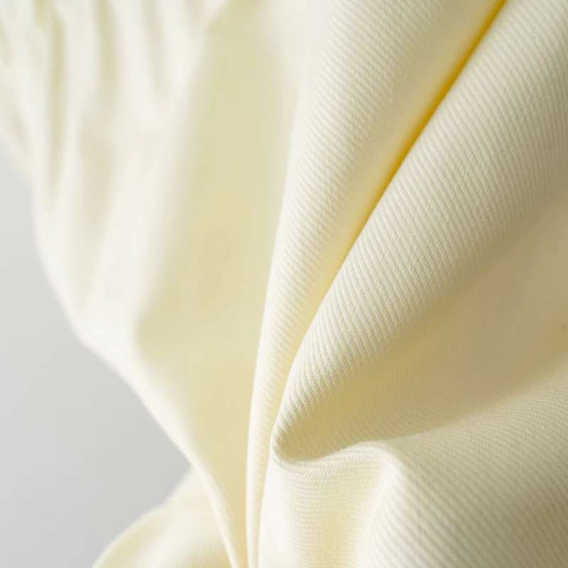 Veste jaune crème pour femmes, manches longues, taille élastique réglable, manteau décontracté, nouvelle dame, vêtements d'extérieur de banlieue, automne hiver 2025