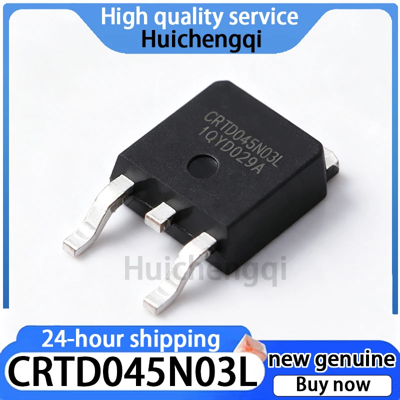 5PCS CRTD045N03L TO-252 N-channel Controller Low Voltage 30V/80A
