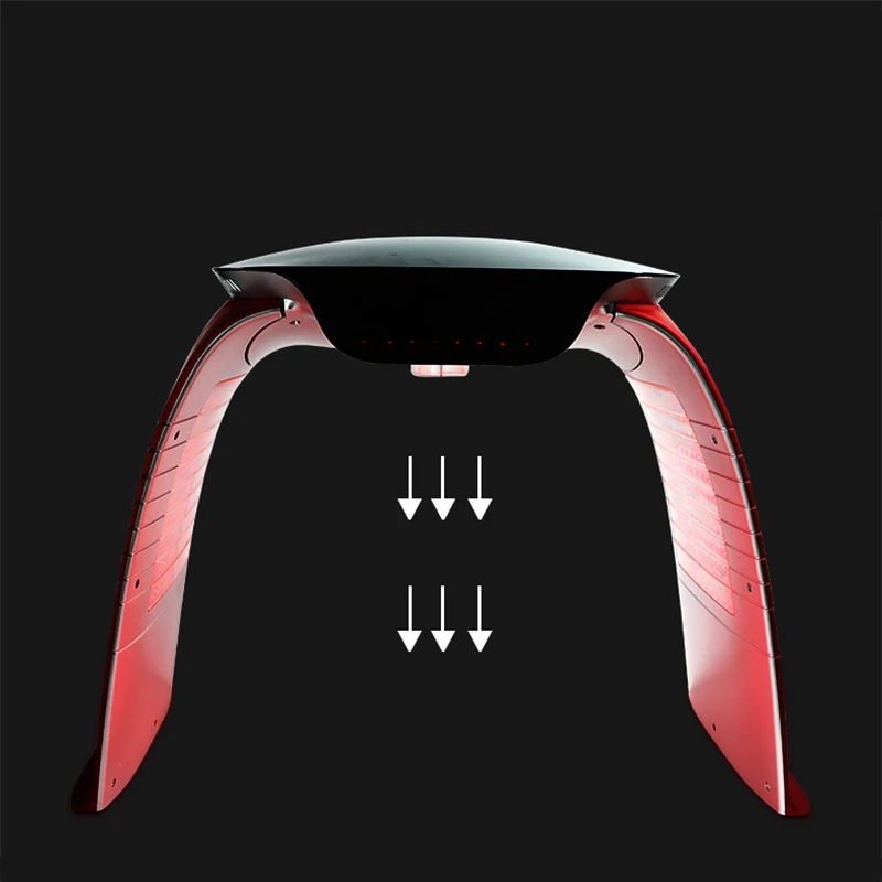 LED Photon pele rejuvenescimento instrumento quente e frio spray especulômetro, Folding instrumento colorido, salão de beleza, gestão da pele