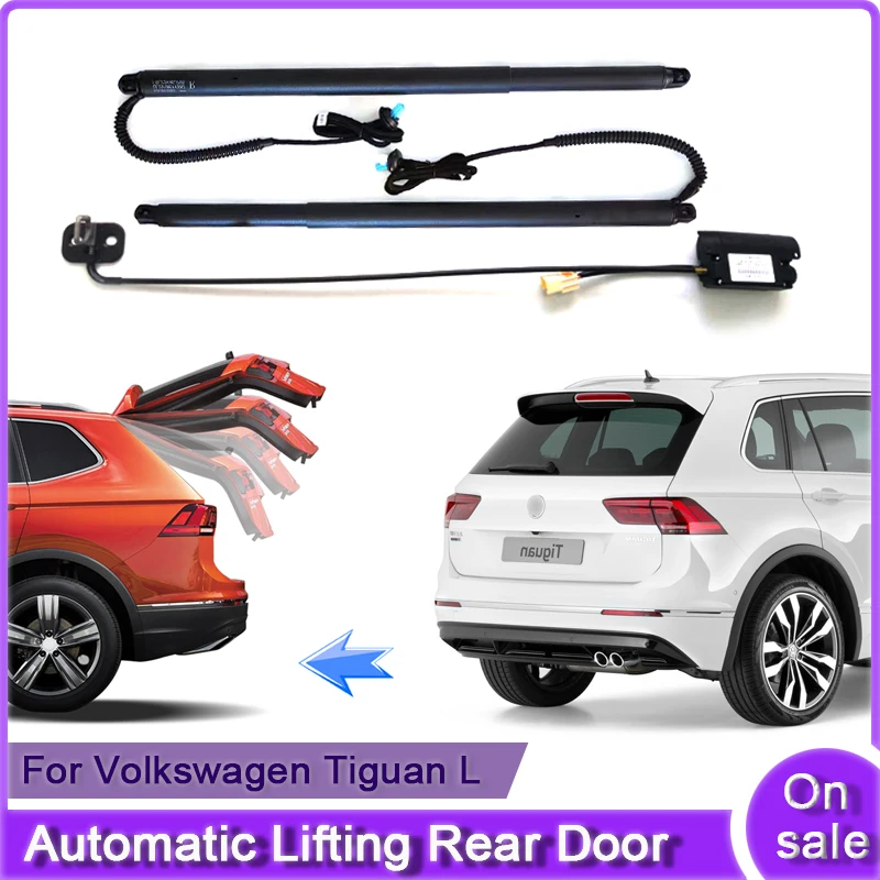 For Volkswagen VW Tiguan L AD BW 2016~2024 Car Electric Tailgate Lift System Auto Tail Gate Opener Automatic Lifting Rear Door