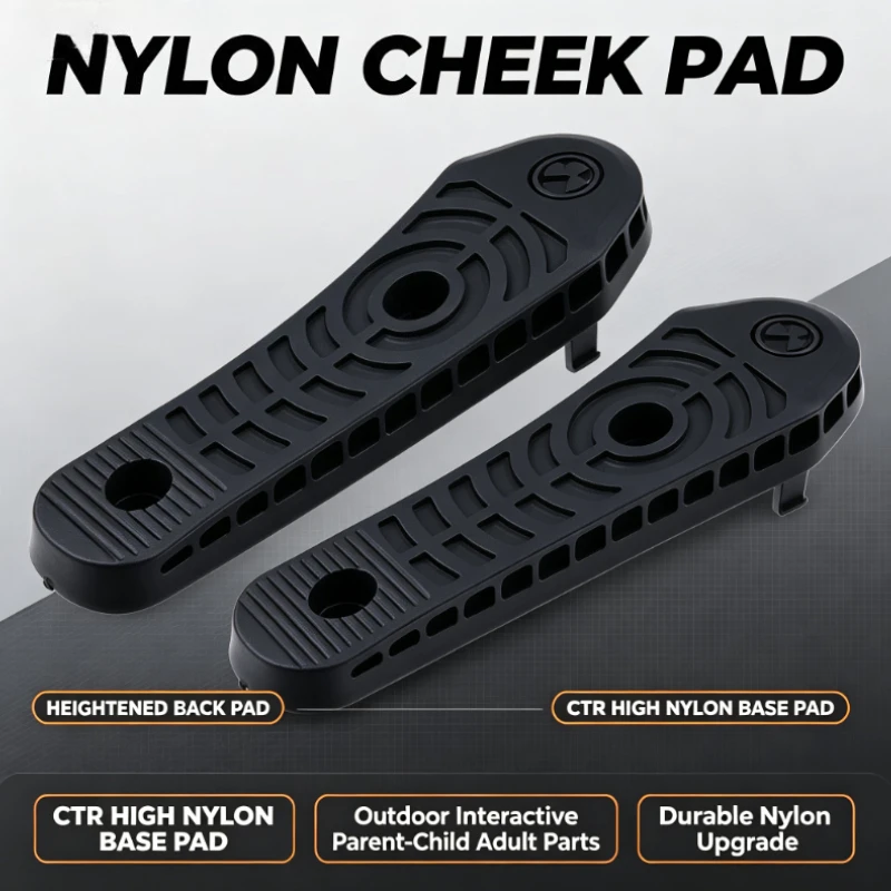 High Toughness Nylon Height Adjustment Back Pad Replacement Component for Outdoor Activity Supplies
