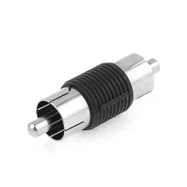 RCA Video Adaptor Camera RCA Male to Male Coaxial Cable Coupler Adapter Connector