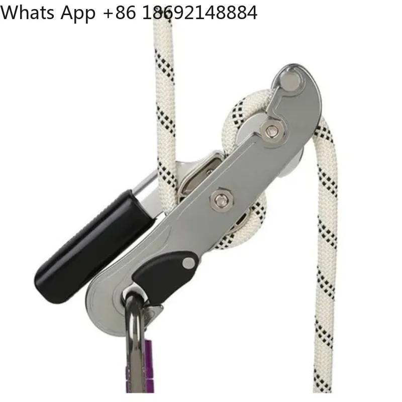manual-descent-device-for-outdoor-mountaineering-rock-climbing-downhill-slow-down-and-descent-protection-equipment