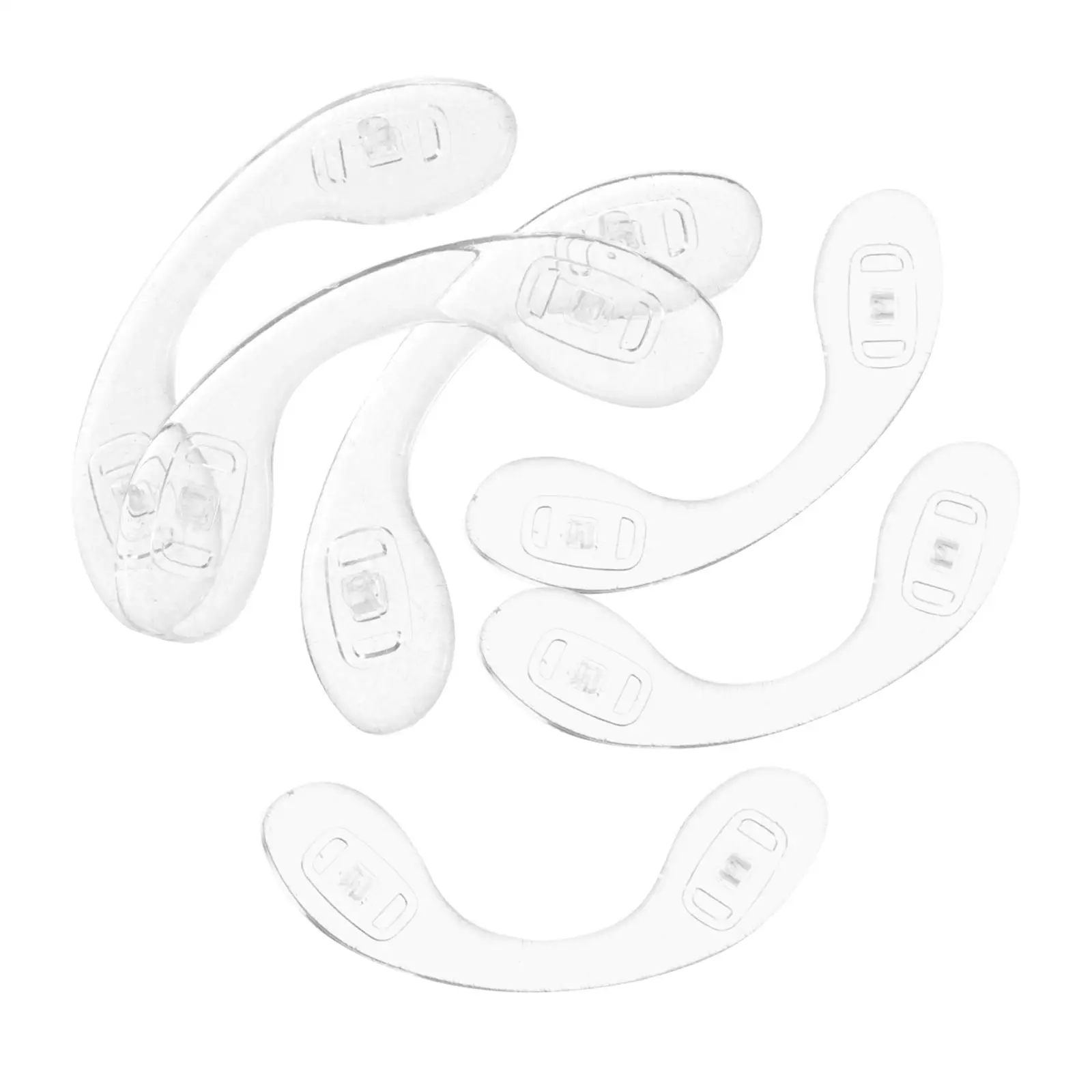

5 Pcs Nose Pads Glasses Sunglasses Car Replaceable Eyeglass Silica Gel for Eyeglasses Man