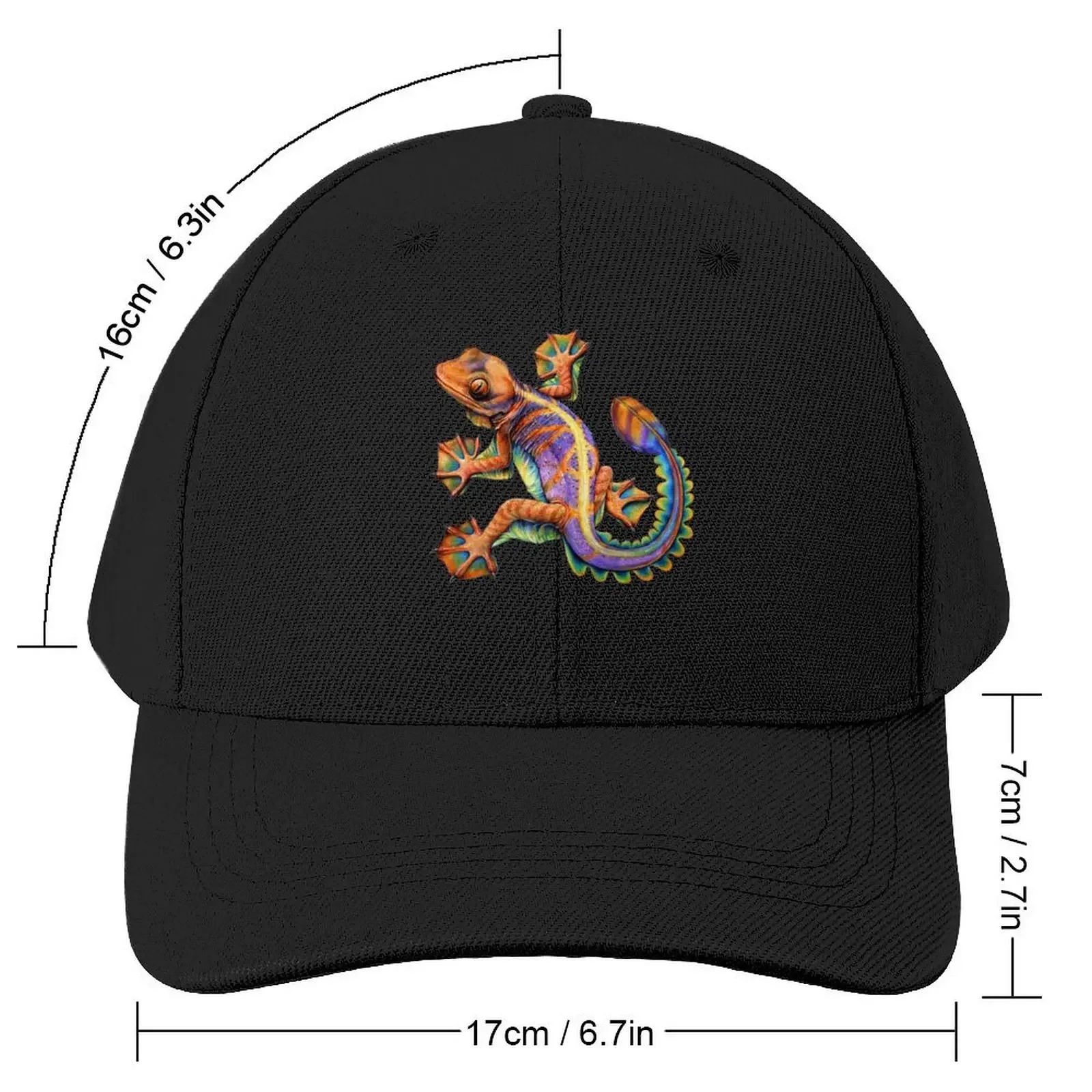 Flying Gecko Baseball Cap Sports Cap foam party Hat Women's 2024 Men's