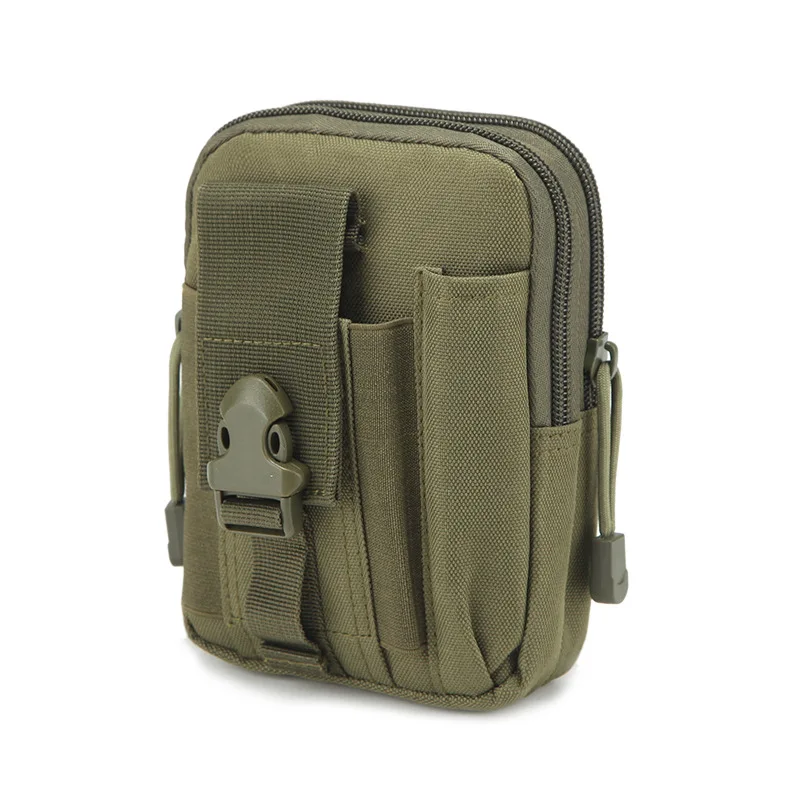 Camo Sports Waist Packs Outdoor Sports Cycling Running Jogging 6-7 Inches Cellphone Waist Bag Canvas 800D Oxford Waterproof