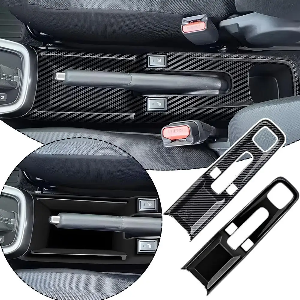 لسوزوكي سويفت 2017 2018 2019-2024 2025 حامل أكواب الماء للسيارة صندوق لوحة ملصق ABS ألياف الكربون نمط الملحقات الداخلية