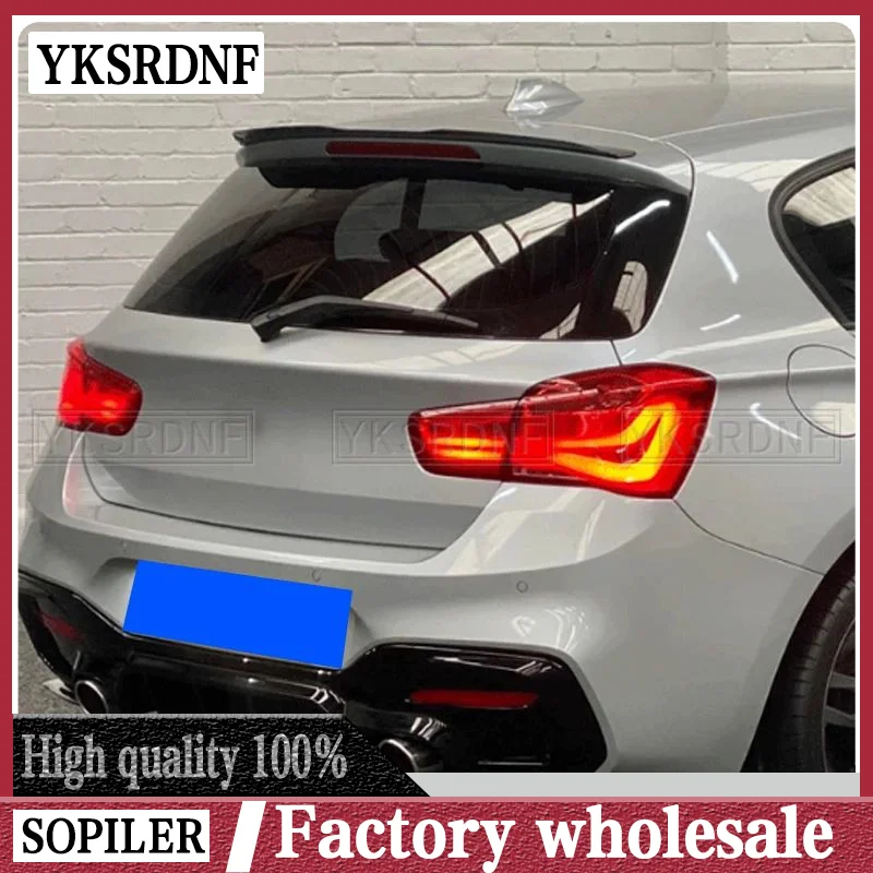 For BMW F20 116 118 120 125 M135I Spoiler High Quality ABS Material Car Rear Wing Primer Color Spoiler 2012-2019